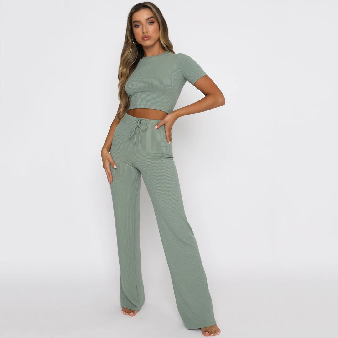 Amelia York Crop & High - Rise Set - Amelia - York