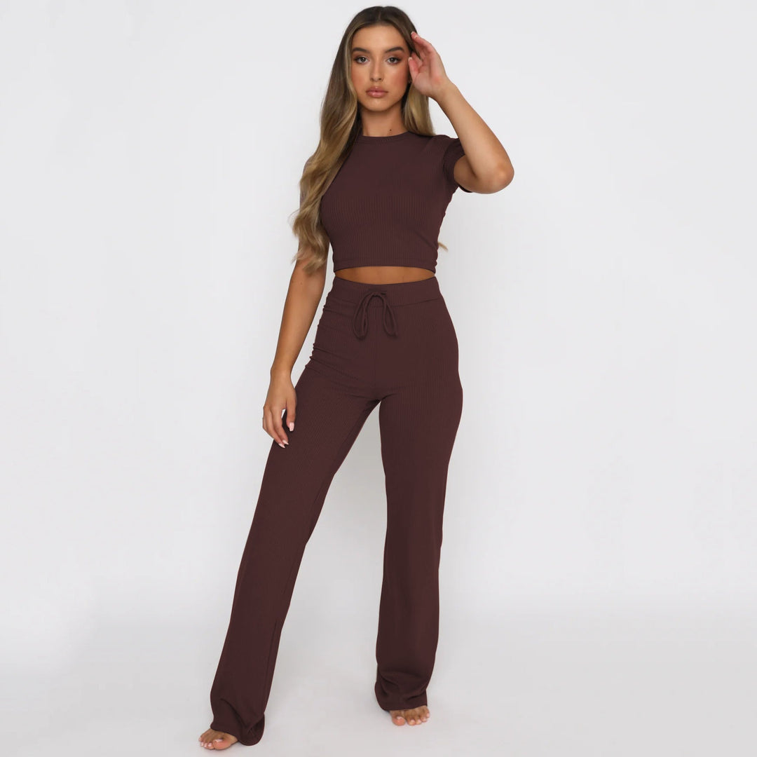 Amelia York Crop & High - Rise Set - Amelia - York